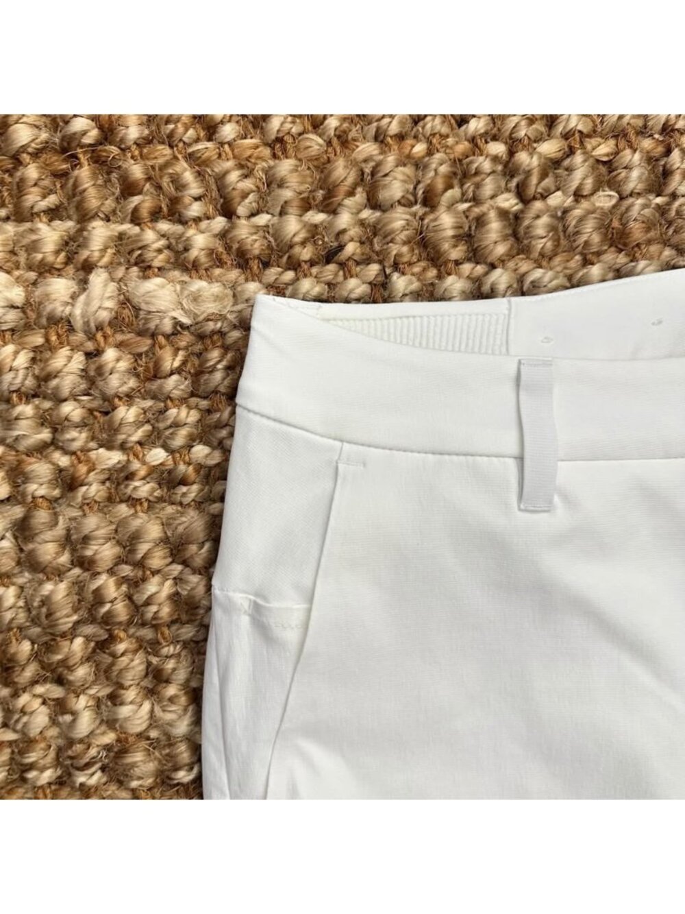 Lululemon Commission Golf Pants White M5AI8S Men's 34x32 Performance